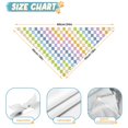 thumbnail image 6 of Dog Bandana 2 Pack,Colorful Checkerboard Pattern Bandanas for Dogs,Cat Bandana,Small/ Large Dog Bandana 2 Size,Dog Bandanas, 6 of 6