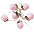 thumbnail image 4 of 6 uds adornos navideños de bellota decoración de de Navidad decoración decorativa de bellota para de Navidad para celebración de festivale rosa, 4 of 8