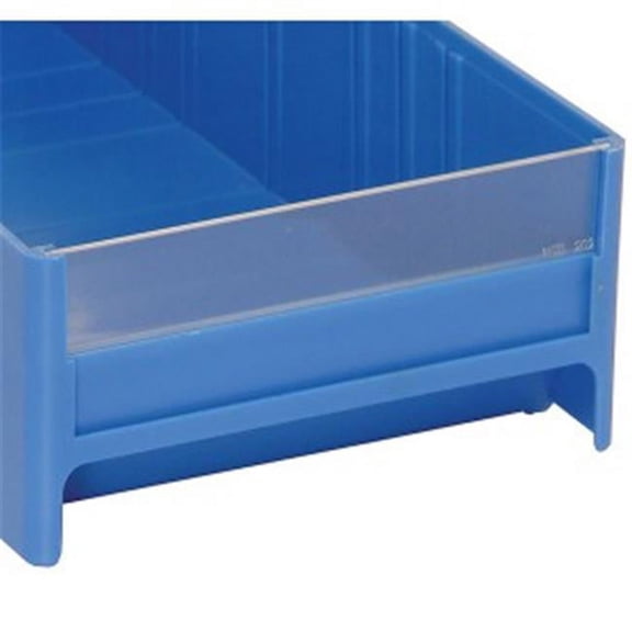 Quantum Storage WID203 Polystyrene Storage Bin Clear Windows - Pack of 25