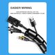 thumbnail image 4 of Protector de Cable en espiral Flexible de 2M y 16mm, organizador de cables, Cable de ordenador, Clip de tubo protector, herramientas de gestión, 4 of 5