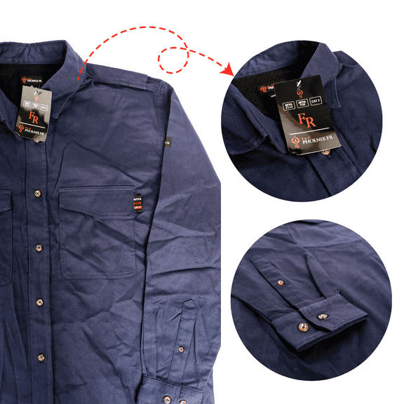 Red Phoenix FR Vented Solid Shirt