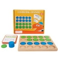 thumbnail image 1 of Ten Frame Set Math Manipulative Early Learning Math Counters Home Math Games For Kids, 1 of 7