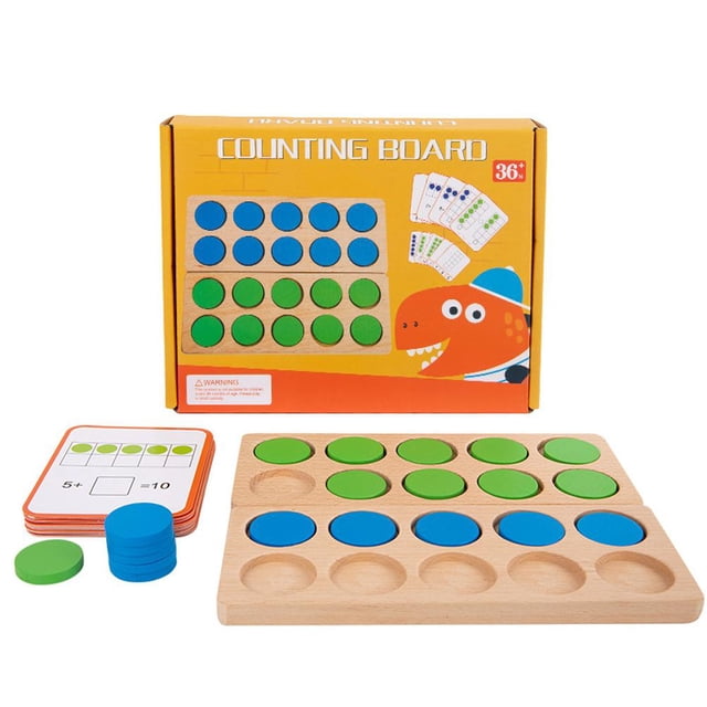 Ten Frame Set Math Manipulative Early Learning Math Counters Home Math Games For Kids