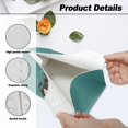 thumbnail image 6 of COEQINE Tissue Holder Organizer Creative Napkin Facial Tissue Box Holder PU Leather Rectangle Tissue Case Organizer Decorative Accessories for Home Decor, Cats Coffee Time, 2 PCS, 6 of 7