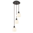 thumbnail image 5 of Innovations Lighting - White Venetian - 3 Light Cord Hung Multi Pendant In, 5 of 7