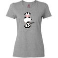 thumbnail image 3 of Inktastic Cow-moo. Women's T-Shirt, 3 of 5
