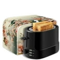 thumbnail image 6 of ZUXONGSY Hummingbird Floral Toaster Cover 2 Slice Soft Appliance Cover and Dust Cover with Top Hook Kitchen Decor Wide Slot Quilted Toaster Appliance Dust-Proof Cover, 6 of 6