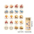 thumbnail image 3 of Moocorvic Wooden Memory Game Montessori Toys, 20 Pcs Find Same Vehicle Matching Toys Christmas Birthday Gifts, 3 of 7