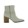 thumbnail image 2 of Vionic Womens Carnelia Leather Square Toe Ankle Boots, 2 of 3