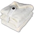 thumbnail image 1 of Electric Blanket Heated Throw,50"x60" Reversible Flannel Sherpa,Fast Heating Electric Throw with 6 Heat Setting ,1-8 Hour Auto-Off,Machine Washable (Blue), 1 of 7