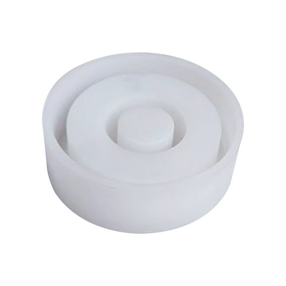 Pisexur Batería de cocina Moldes circulares para velas con forma de corazón y forma de estrella de cinco puntas, moldes de yeso para goteo para la cocina del hogar