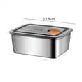 thumbnail image 3 of Airtight Stainless Steel Food Storage Containers for Kitchen Ideal for Meal Prep Lunch and Fresh Preservation Durable Bento Lunch Solution, 3 of 7