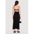 thumbnail image 3 of Women's Square Neck Lace Cami Maxi Dress, 3 of 3
