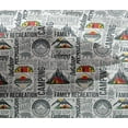 thumbnail image 5 of oneOone Viscose Chiffon Light Gray Fabric Camping Sewing Craft Projects Fabric Prints By Yard 42 Inch Wide, 5 of 6