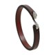 thumbnail image 2 of Pulsera de cuero para hombre y mujer, estilo retro vintage, joyería de moda, regalo Marrón, 2 of 9
