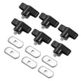 thumbnail image 3 of 6 Sets Kayak Screws Nuts Hardware for Rail Canoe Kayak Track Mounting System Fishing Boat Accessories, 3 of 7