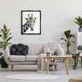 thumbnail image 2 of Stupell Industries Funny Giraffe Yellow Glasses Animals & Insects Painting Black Floater Framed Art Print Wall Art, 2 of 6