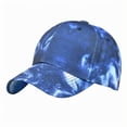 thumbnail image 2 of Gorra de béisbol con estampado intercambiable para hombre y mujer, de poliéster., 2 of 3