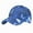 Blue, variant on 1 Piece of Tie Dye Colorful Baseball Cap Low Profile Cotton Hat Adjustable Running Golf Cap for Women and Men (One Size)