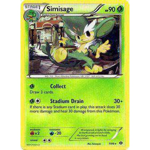 Pokemon Next Destinies Rare Simisage #7