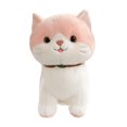 thumbnail image 3 of Peluche en forma de Gatito Color Rosa con Collar y Piedrita, 3 of 4
