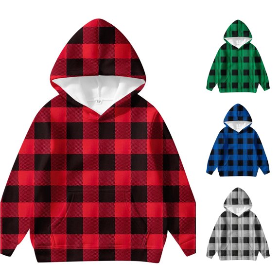 Tanghaowl Kids Sweatshirts Girls Hoodies Sweatshirts Winter Warm Flannel Bear Ears Hooded Jacket Soft Long Sleeve Outerwear for Toddler Red 3-4 Years