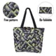 thumbnail image 3 of Bolsas de supermercado reutilizables con asas Bolsas de compras plegables y lavables, 3 of 5