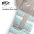 Bernat Baby Blanket Stripes Super Bulky 100 Polyester Sunshine Yarn