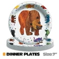thumbnail image 4 of Brown Bear Brown Bear What Do You See Themed Birthday Disposable Tableware - 7 Inch Paper Plates Party Supply Decorations, 4 of 4