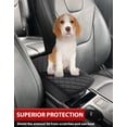 thumbnail image 6 of KBH Center Console Cover for 2015-2020 Ford Edge, Middle Console Lid Protector Cushion Pad, Black Leather Trim Interior Accessories, 6 of 7