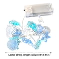thumbnail image 3 of Battery Powered String Lights Outdoor with Waterproof Led Fairy Lights for Patio, 10 Ft 30 Led Ocean Party Decorations, 3 of 9
