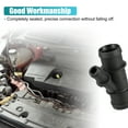 thumbnail image 3 of Car Engine Coolant Hose Connector No.1C0121087E for Audi TT 2003-2006 Black, 3 of 6