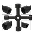 thumbnail image 3 of 1 Pcs Kit de Clés Utilitaires Multifonction Clé à Plomb 4 Voies Clé Utilitaire, 3 of 5