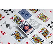 Bicycle Pinochle Playing Cards, Standard Index, 1 Deck (Red or Blue - Color May Vary)