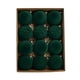 thumbnail image 3 of 12 piezas de bolas de Navidad flocadas de terciopelo de felpa, adornos para árboles de Navidad, suministros de decoración navideña, colgantes para árboles de Navidad, 3 of 5