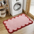 thumbnail image 3 of Hot Clearance！ZZYuan Mats Bathroom Rugs Non Washable Cute Mats Microfiber Absorbent Soft Aesthetic Small Rugs for Bedroom Tub ,Home Kitchen Decor, 3 of 4