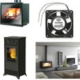 thumbnail image 5 of High-temperature Axial Fan For Fireplace - Insertable, Metal Blades, Silent, Universal (120 X 120 X 38mm), 5 of 5
