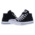 thumbnail image 2 of Converse Chuck Taylor All Star Madison Mid Womens Shoes Size 8, Color: Black/Black/White, 2 of 3