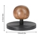 thumbnail image 2 of Golpeador de café de aleación de aluminio con mango de madera ergonómico - 51/53/58mm, 2 of 7