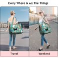 thumbnail image 5 of Chihuahua and Flower Florals Travel Tote Bags for Women Carry On,Large Weekender Bags for Women Travel,Multi Functional Duffle Bag for Work,Shopping,Sports, 5 of 5