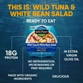 thumbnail image 6 of Wild Planet Wild Tuna White Bean Salad with Chickpeas and Veggies, 5.6 oz (Pack of 4), 6 of 7