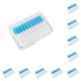 thumbnail image 1 of Seitruly Cepillo de de hilo de plástico, fácil de limpiar, cepillos interdentales de encías eficientes, azul claro, 100 piezas azul claro 100 piezas 10Conjunto, 1 of 6
