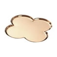 thumbnail image 1 of Bandeja de joyas de acero inoxidable de plato, plato de baratijas decorativo, plato de almacenamiento en forma de flor para velas de lápiz labial,, 1 of 8