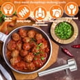 thumbnail image 2 of HLONK Falafel Scoop Stainless Steel Falafel Meatball Maker Spring Design Falafel Maker Scoop Rustproof Meatball Falafel Baller Maker Tool for Kitchen, 2 of 11