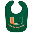 thumbnail image 1 of Miami Hurricanes Baby Bib - All Pro Little Fan, 1 of 1
