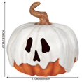 thumbnail image 3 of Stylish Halloween Pumpkin Decoration With Ghostly Drape Design: A Chic Ornament For Elevating Festive In Home And Decor, 3 of 4