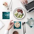 thumbnail image 1 of XDDJA Dragonfly Set of 6 Coaster for Drinks, Absorbent Ceramic Stone Coasters Cup Mat with Cork Base for Home Kitchen Room Coffee Table Bar Decor, 1 of 4