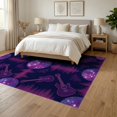 thumbnail image 3 of ODIKA Personalized Funky Musical Themed Sound Movie Theater Juice Beast Foldable Easy Care for Queen Size Bedroom, Under Bed, Master Suite, 3 of 7