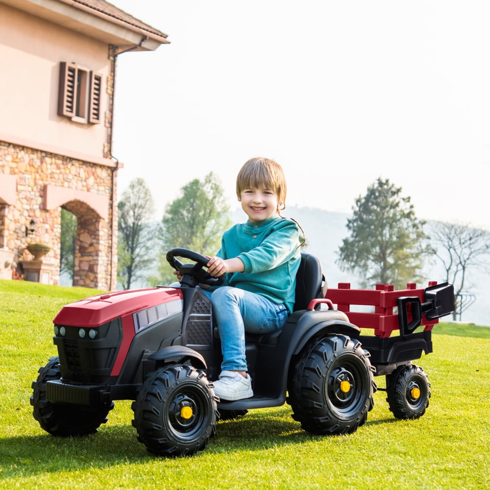 ride on battery tractor