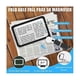 thumbnail image 3 of Full-Page 5X Magnifying Glass for Reading, Folding Lighted Magnifier with 48 LED Lights, Rectangula, 3 of 5
